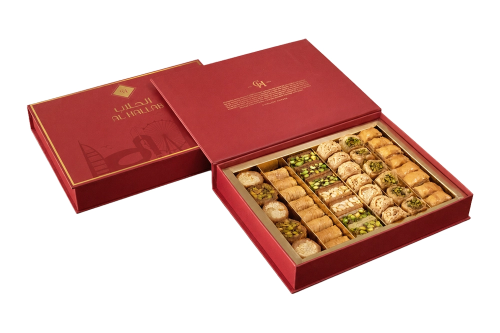 Assorted Baklava Dubai Skyline Gift Box Large