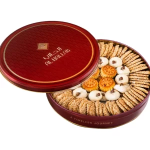 Assorted Shamiyat 1 KG Round Tin Box