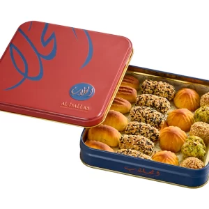 Assorted Shamiyat 900 Grams Square Tin Box