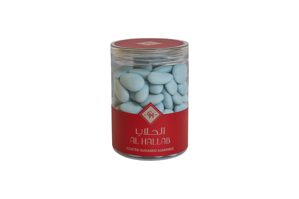 Blue Sugar Coated Almonds 400 Grams