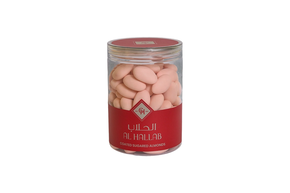 Pink Sugar Coated Almonds 400 Grams